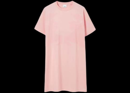 Burberry EKD Mini Dress Pink
