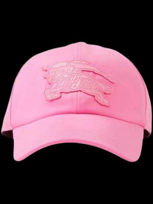 Burberry EKD-Applique Baseball Cap Pink