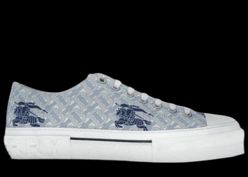 Burberry Equestrian Knight Low Top Blue