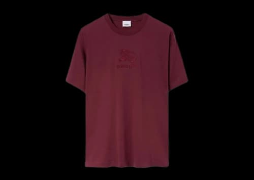 Burberry EKD Cotton T-shirt Deep Crimson