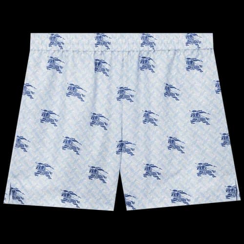 Burberry EKD TB-monogram Swim Shorts Blue