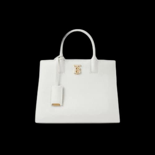 Burberry Mini Frances Tote Bag 'White'