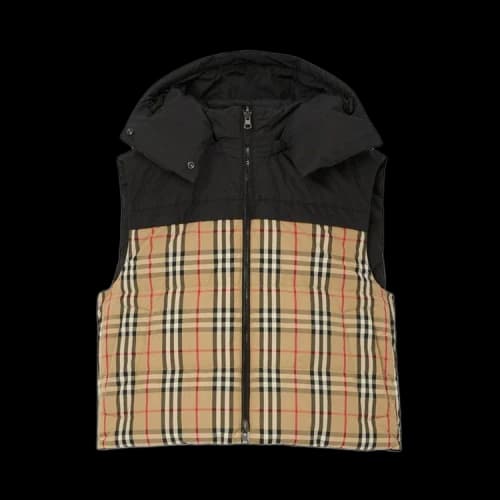 Burberry Reversible Down Puffer Gilet 'Archive Beige'