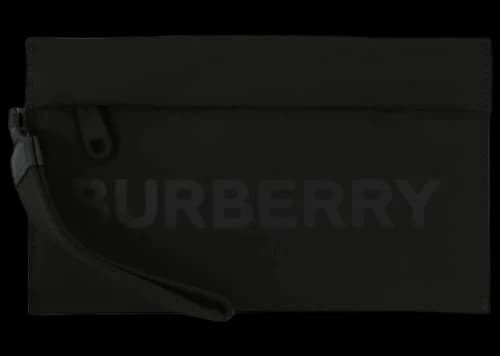 Burberry Logo Nylon Pouch Black