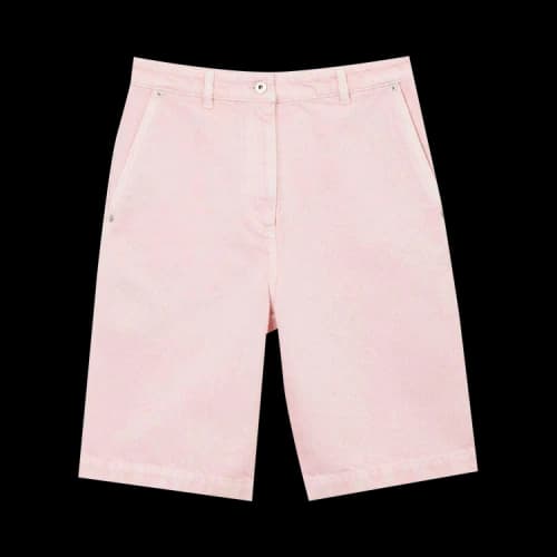 Burberry High Waist Bermuda Shorts 'Pink'