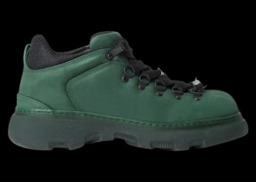 Burberry Nubuck Trek Boot Green