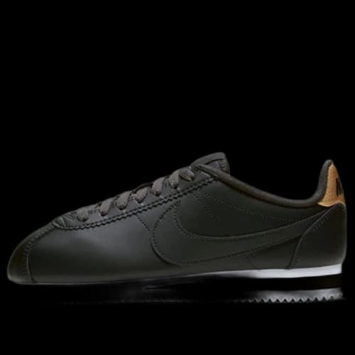 Nike Classic Cortez Black/Gold (Women's)