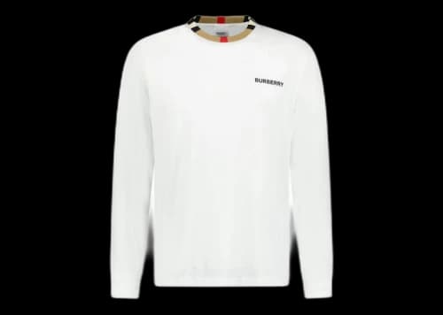 Burberry Long Sleeve Icon T-shirt White