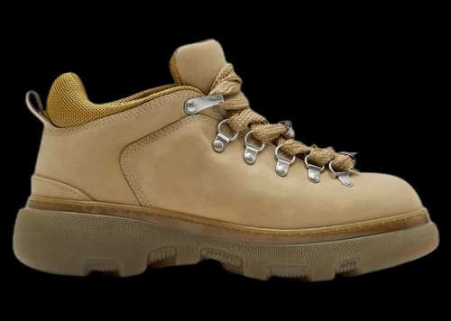 Burberry Leather Trek Boot Beige (Women's)