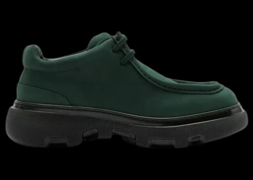 Burberry Nubuck Creeper Green (Women's)