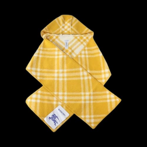Burberry Vintage Check Wool Scarf 'Pear'