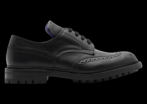 Burberry Trickers Devon Wingtip Derby Black