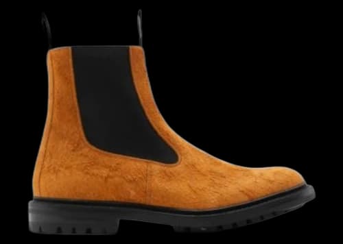 Burberry Tricker's Suede Dee High Chelsea Boots Brown
