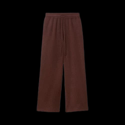 Burberry Ruched Rose Print Pants 'Otter'