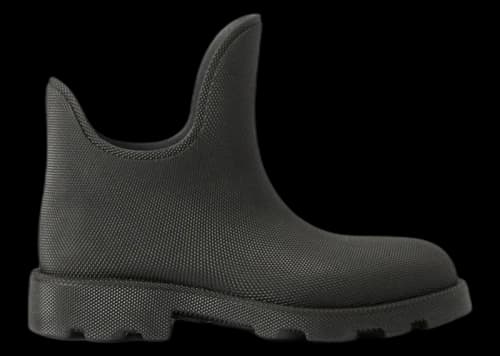 Burberry Marsh Round-Toe Ankle Boots Black (Women's)