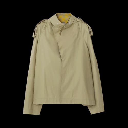 Burberry Gabardine Overshirt 'Hunter'