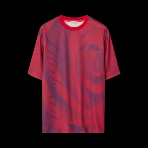 Burberry Short-Sleeve Football Tee 'Pillar'