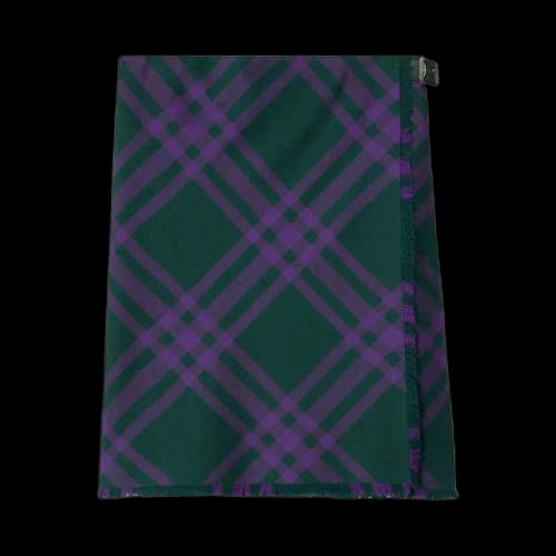 Burberry Vintage Check Wool Straight Skirt 'Royal'