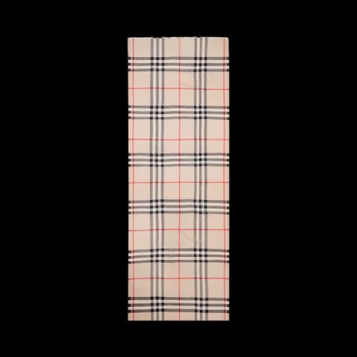 Burberry Mu Gentleman Check Scarf Stone Check