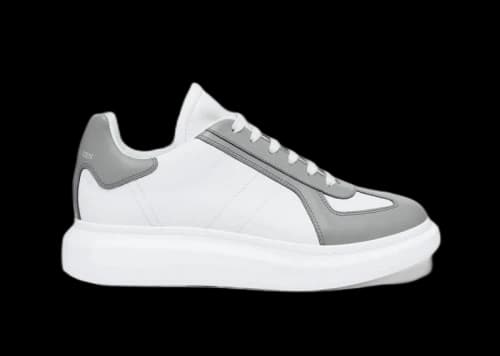 Alexander McQueen Oversized Retro Off White Grey