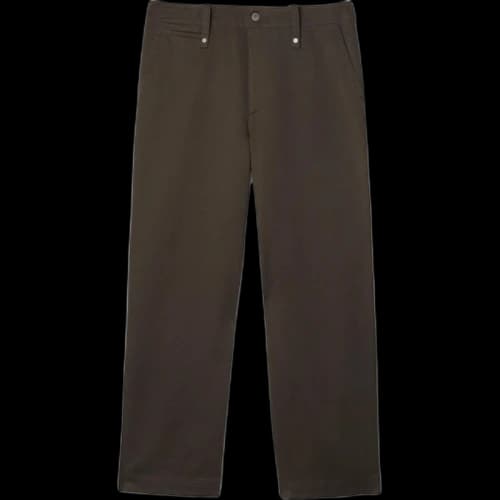 Burberry Loose Fit Casual Pants Brown