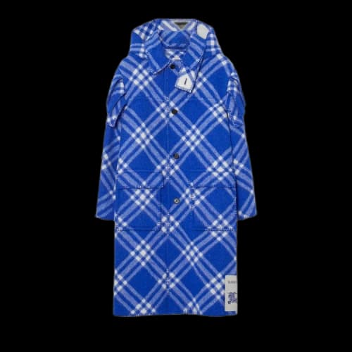 Burberry Checked Coat 'Knight'