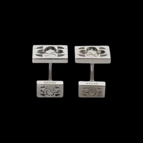 Burberry Monogram Cufflinks 'Silver'