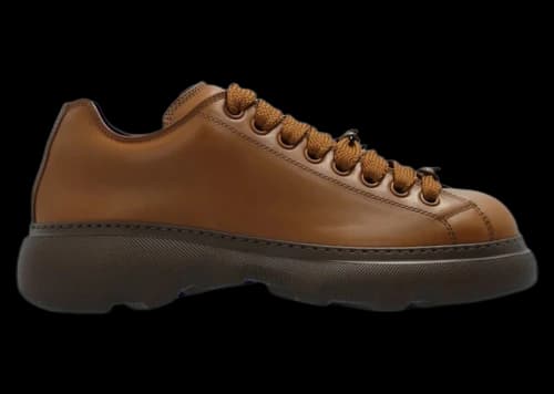 Burberry Ranger Lace-Up Sneakers Wood
