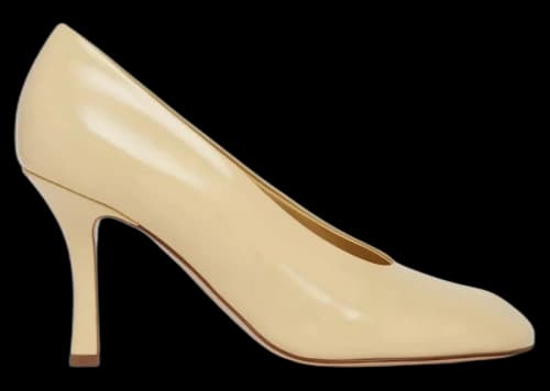 Burberry Round-Toe Slip-On Pumps Daffodil (Women's)