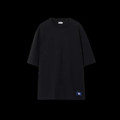 Burberry Cotton T-Shirtprice Black