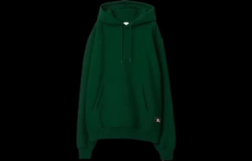 Burberry Cotton Hoodie Ivy