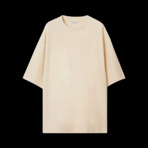 Burberry Cotton Toweling T-Shirt Calico