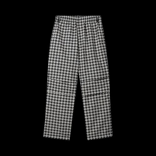 Burberry Houndstooth Trousers 'Black'