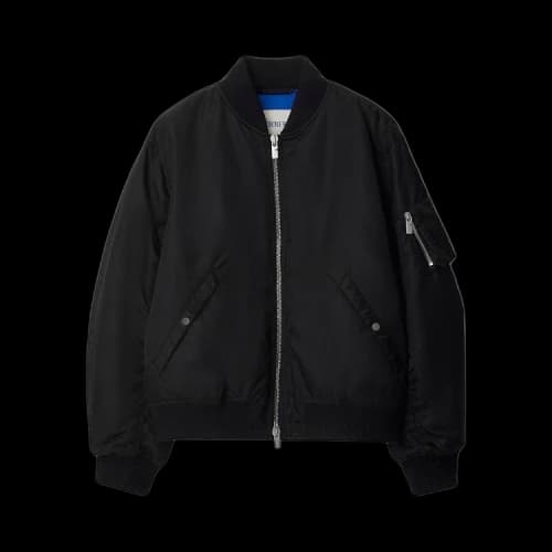 Burberry Arm Pocket Bomber Jacket 'Black'