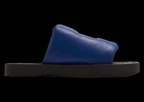 Burberry EKD Slab Slides Blue Black