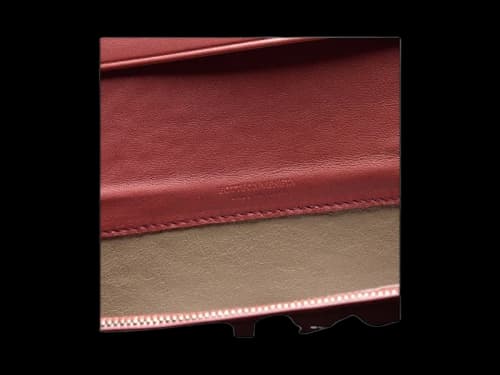 Bottega Veneta Intrecciato Long Leather Wallet Blue