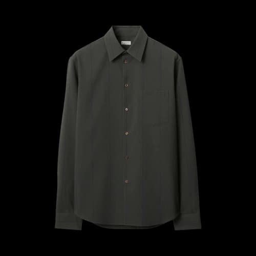 Burberry Striped Wool Shirt 'Barrel'