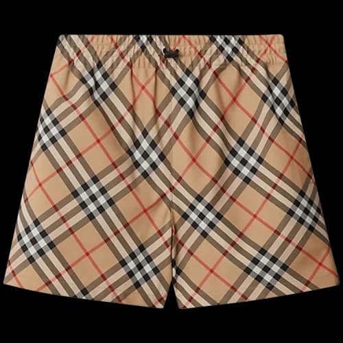 Burberry Check Shorts 'Sand'