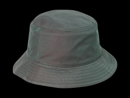 Burberry Reversible Check Bucket Hat Grey Beige