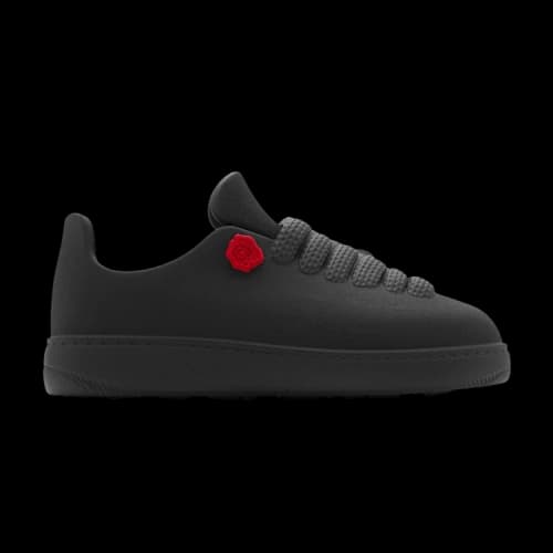 Burberry Bubble Charm Embellished Sneakers Black