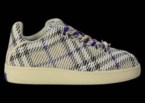 Burberry Check Knit Box Sneaker Lichen