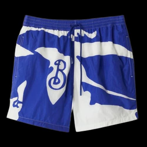 Burberry Abstract Print Swim Shorts 'Knight'