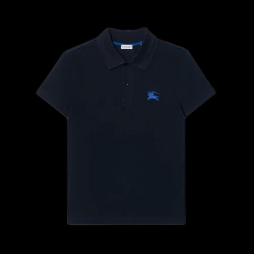 Burberry Embroidered Logo Polo Shirt 80914231 Navy/Blue
