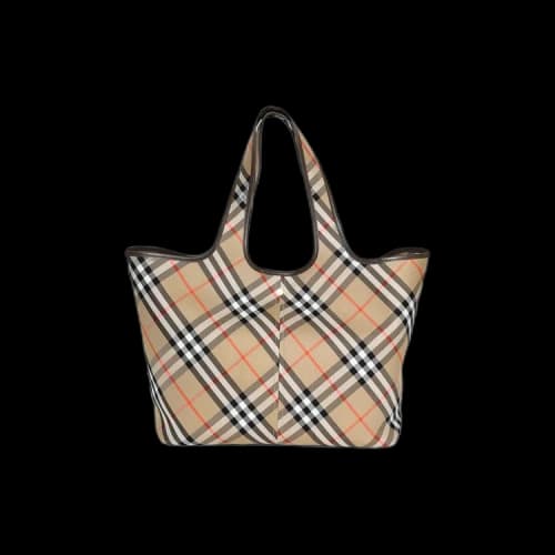 Burberry Medium Vintage Check Tote Bag 'Sand'