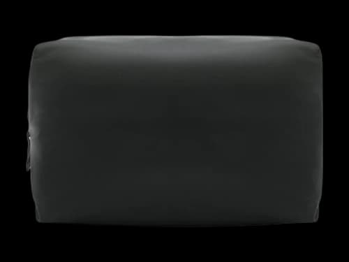 Bottega Veneta Leather Vanity Case Black