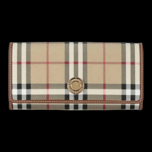 Burberry Halton Checked Wallet Archive Beige