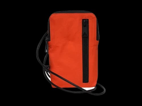 Bottega Veneta Intrecciato Shoulder Bag Orange/Black