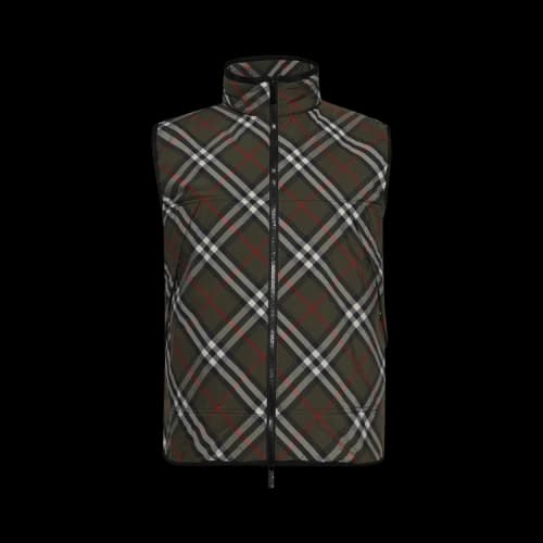 Burberry Check Padded Gilet 'Loch'