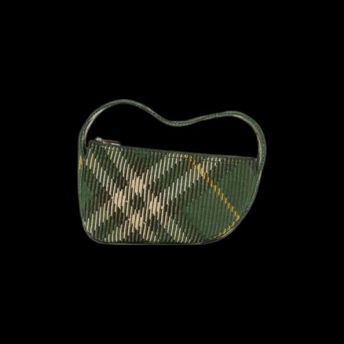 Burberry Check Mini Knitted Bag 'Ivy'