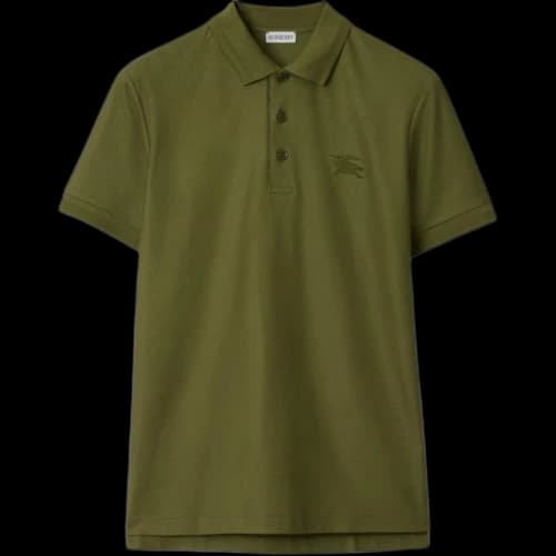 Burberry 26 Cotton Polo Shirt 'Olive Green'